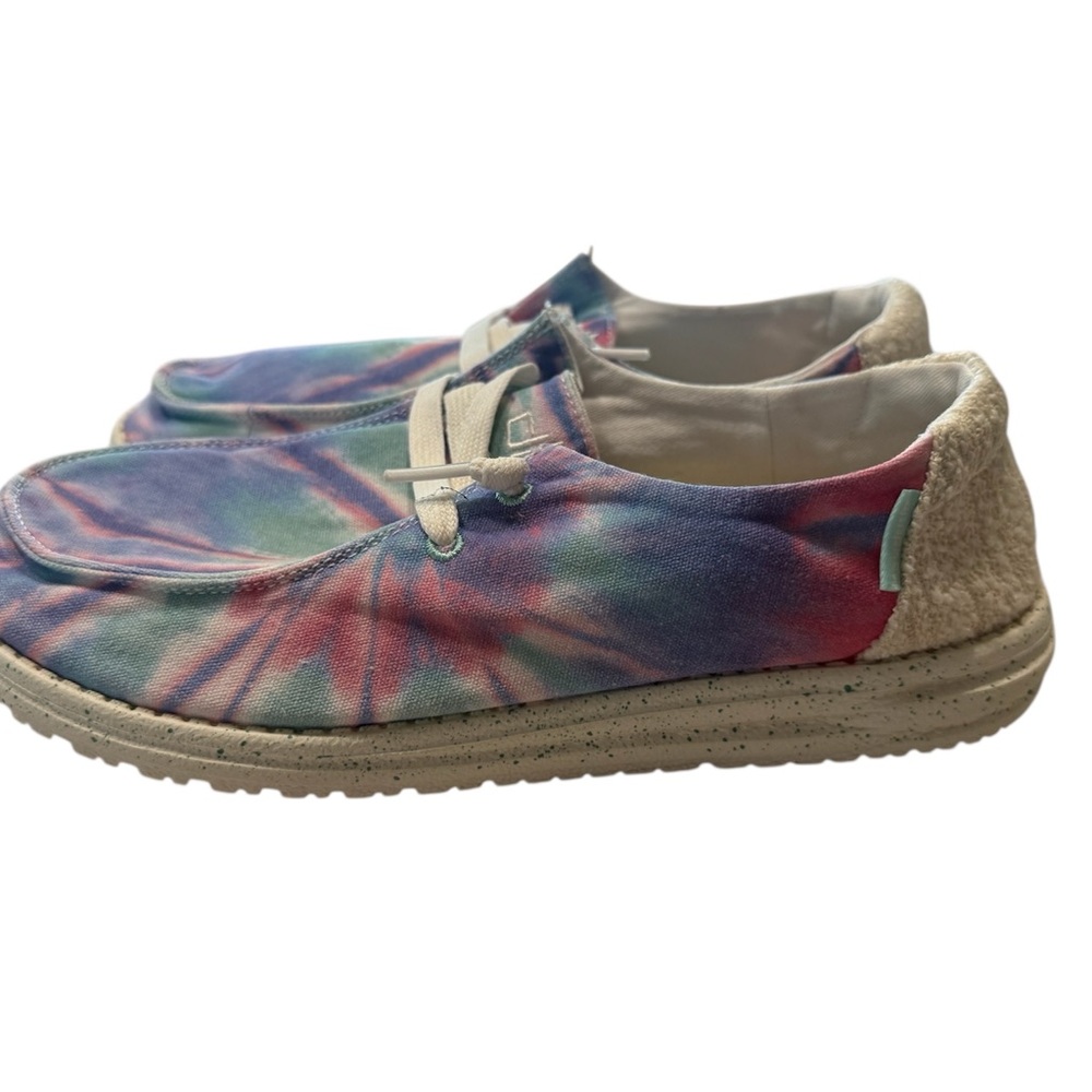 Hey Dude Women’s Rose Candy Tie Dye Shoes - Picture 3 of 6